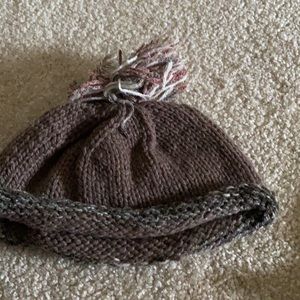 Winter brown hat
